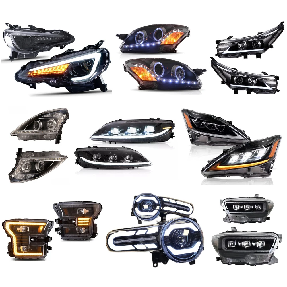 

Pair of Car Tail Light Headlight Assefor Toyota for BMW Mini for Honda LED Brake Signal Light Tuning Parts Car Rear Lamp System