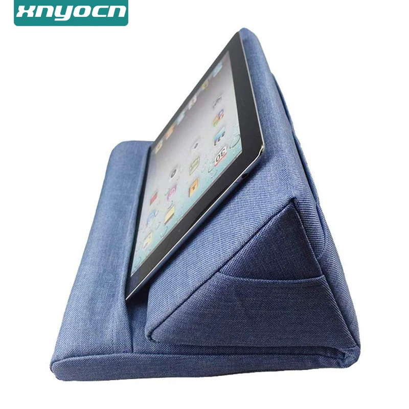 

Multicolor Portable Laptop Tablet Pouch Storage Foldable Tablet Pillow For iPad 4 Stand Holder Foam Lap Rest Cushion Home Office