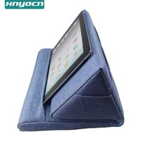 Multicolor Portable Laptop Tablet Pouch Storage Foldable Tablet Pillow For iPad 4 Stand Holder Foam Lap Rest Cushion Home Office