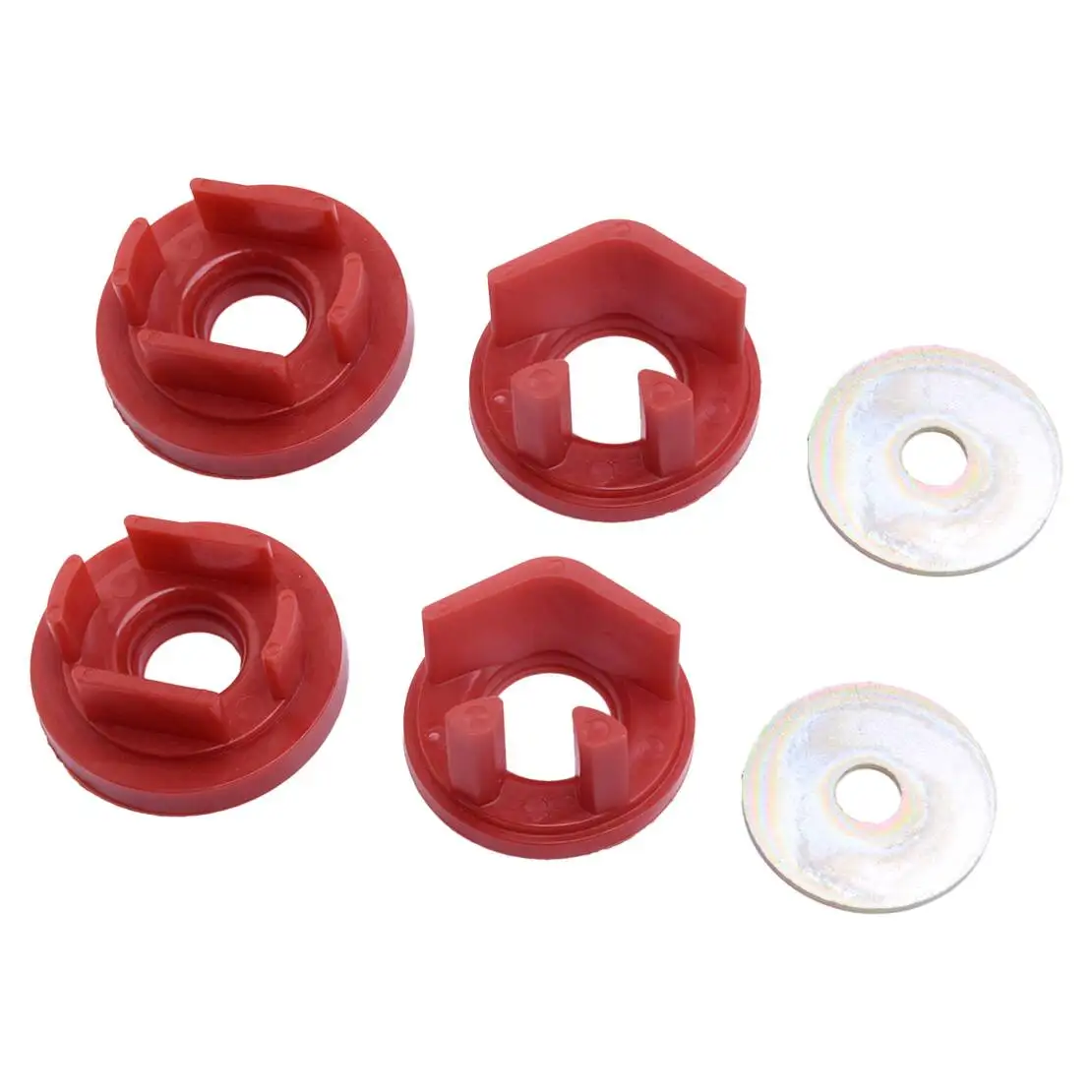 6pcs/set Solid Differential Mount Insert Bushing Kit Fit for Subaru Outback Legacy Forester Liberty Impreza WRX STI 2008 2009