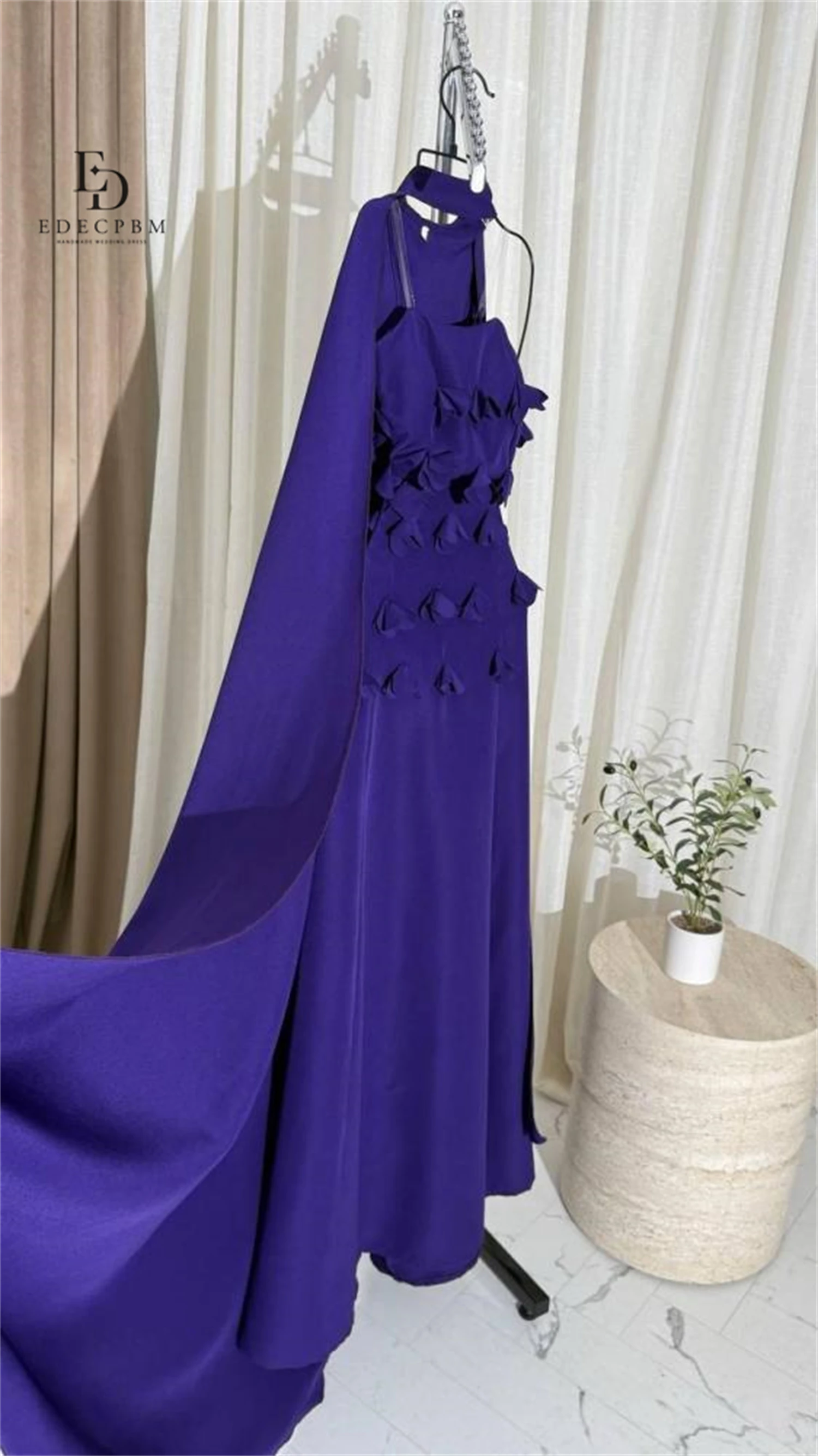 EDECPBM Vestido personalizado para ocasiões especiais Vestidos de baile de luxo Vestido de festa de casamento Vestido de coquetel Vestido longo elegante