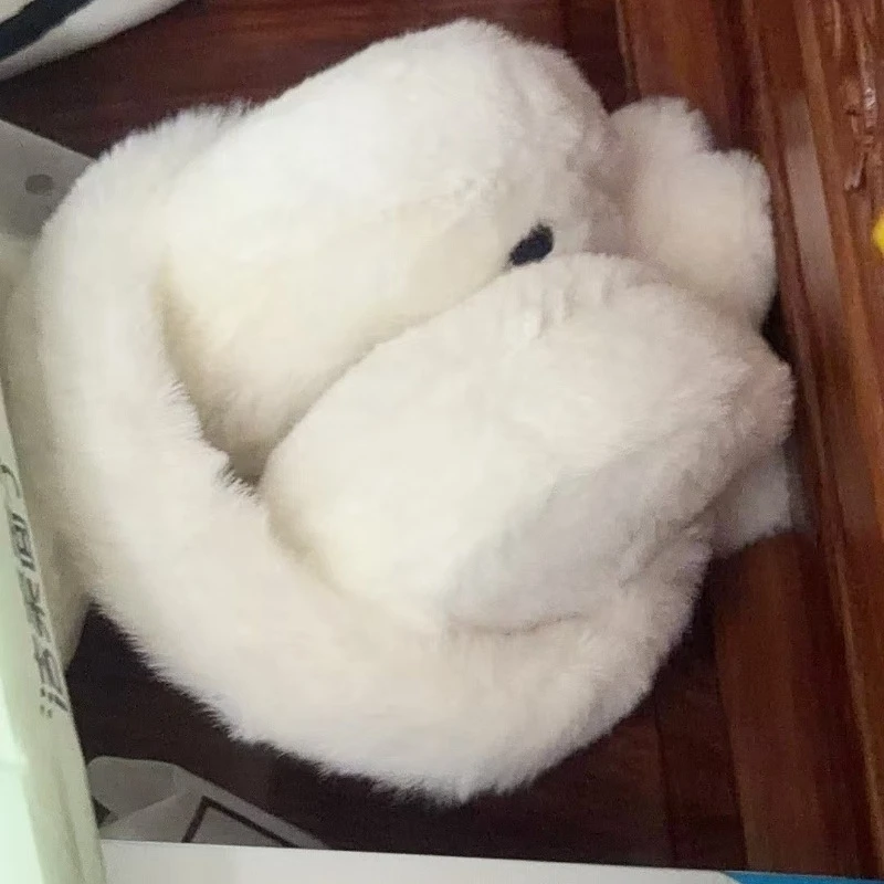 Creative Miffy Bunny Series New Cute Cartoon Pattern Simple Fashionable Personalized Soft Skin-Friendly Plush Warm Ear Muffs - view 6