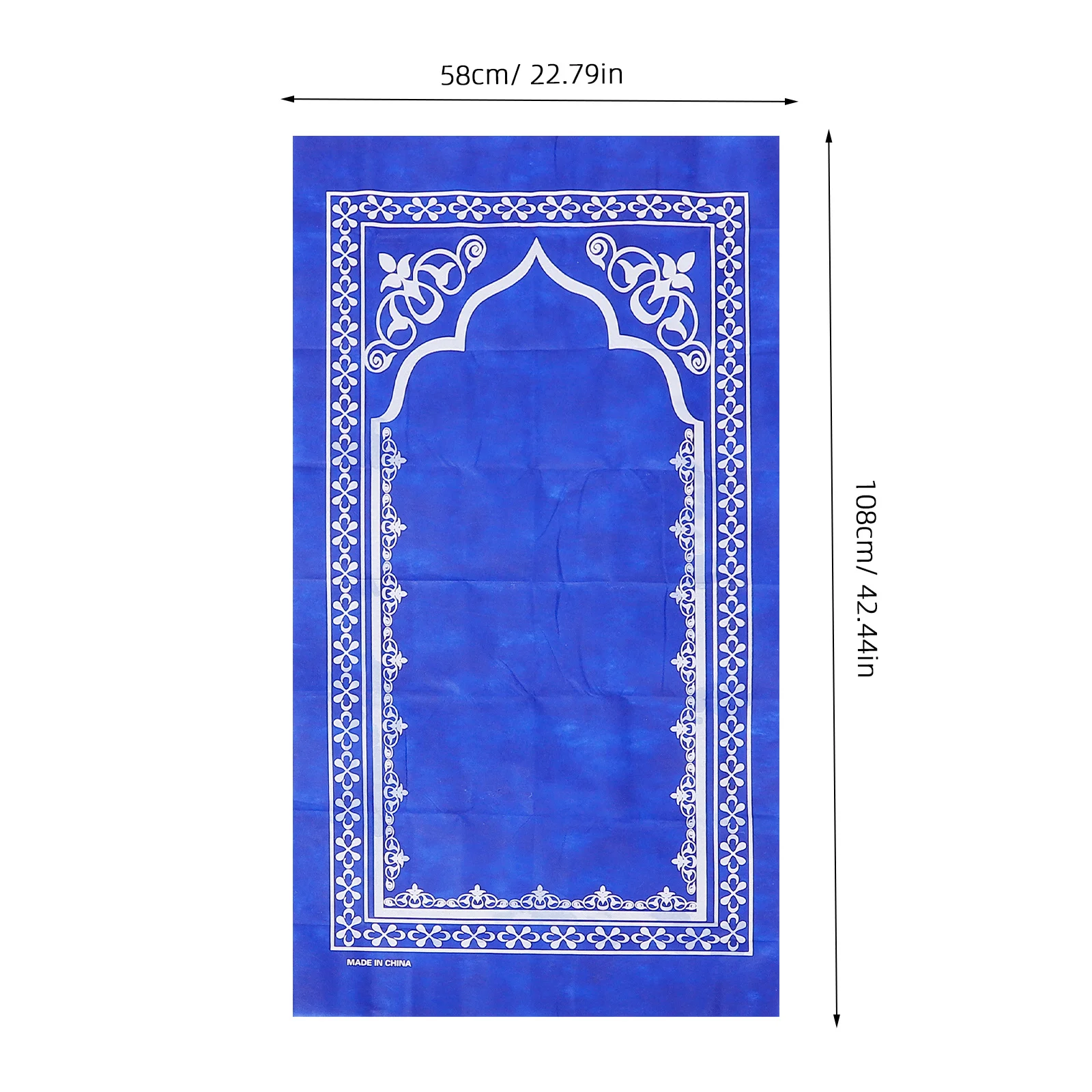 4 قطع من سجادات الصلاة الإسلامية المحمولة، سجاد إسلامي رائع لمهرجان العيد، أنماط خفيفة الوزن #4