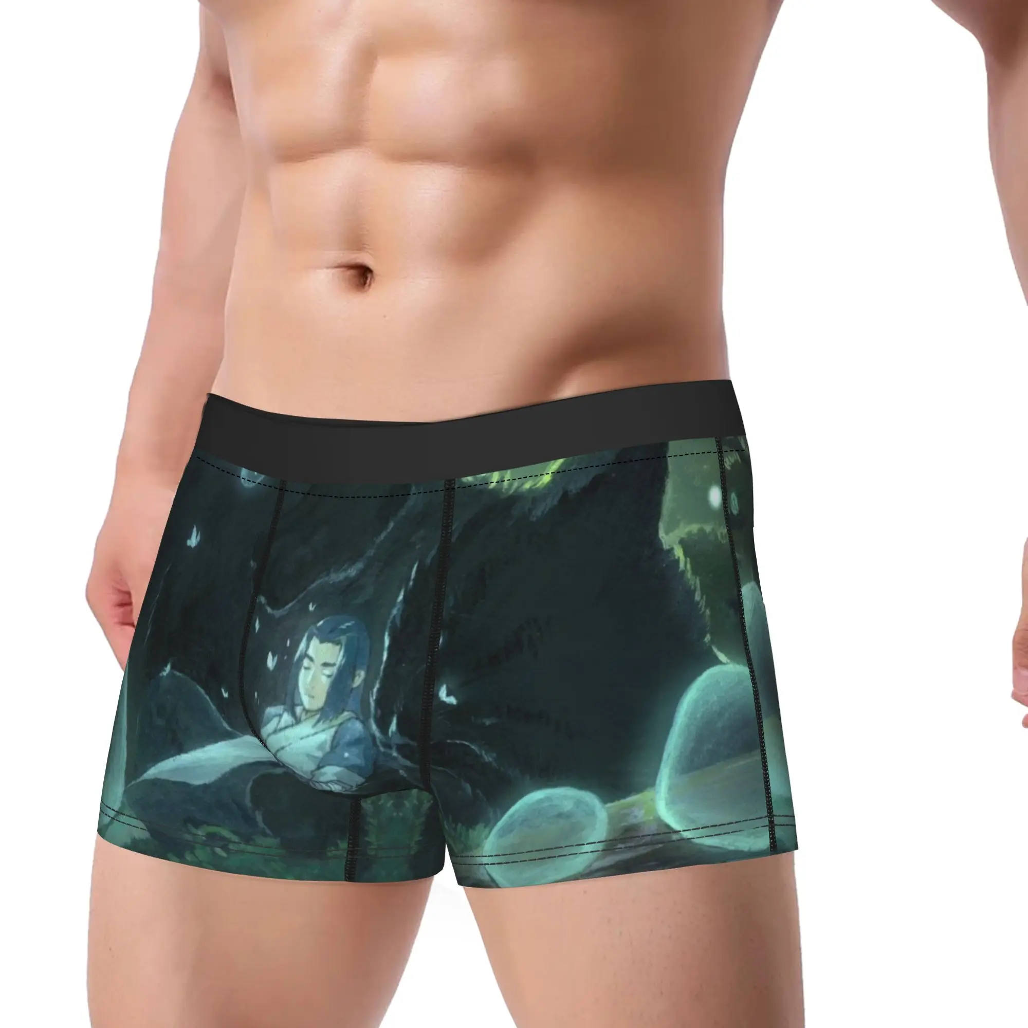 The Legend of Luo Xiaohei Underpants Homme Panties Men's Underwear  Ventilate Shorts Boxer Briefs