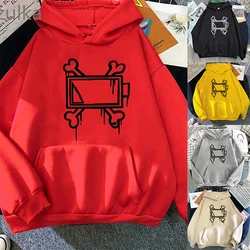 Sudadera con capucha Harajuku para hombre, sudadera de manga larga con estampado de DRONES, ropa de calle informal Y2k, Unisex, primavera y otoño