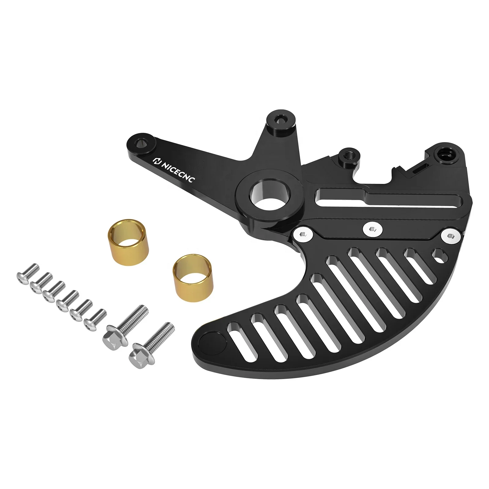 

NiceCNC Rear Dual Calipers Bracket Stunt Brake Disc Guard for125 250 350 450 XC/SX/XCF/SXF 2004-2024