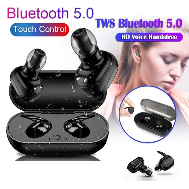 Écouteurs intra-auriculaires sans fil Bluetooth 5.2 TWS Y30, écouteurs oco, réduction du bruit, étanche, tous les téléphones