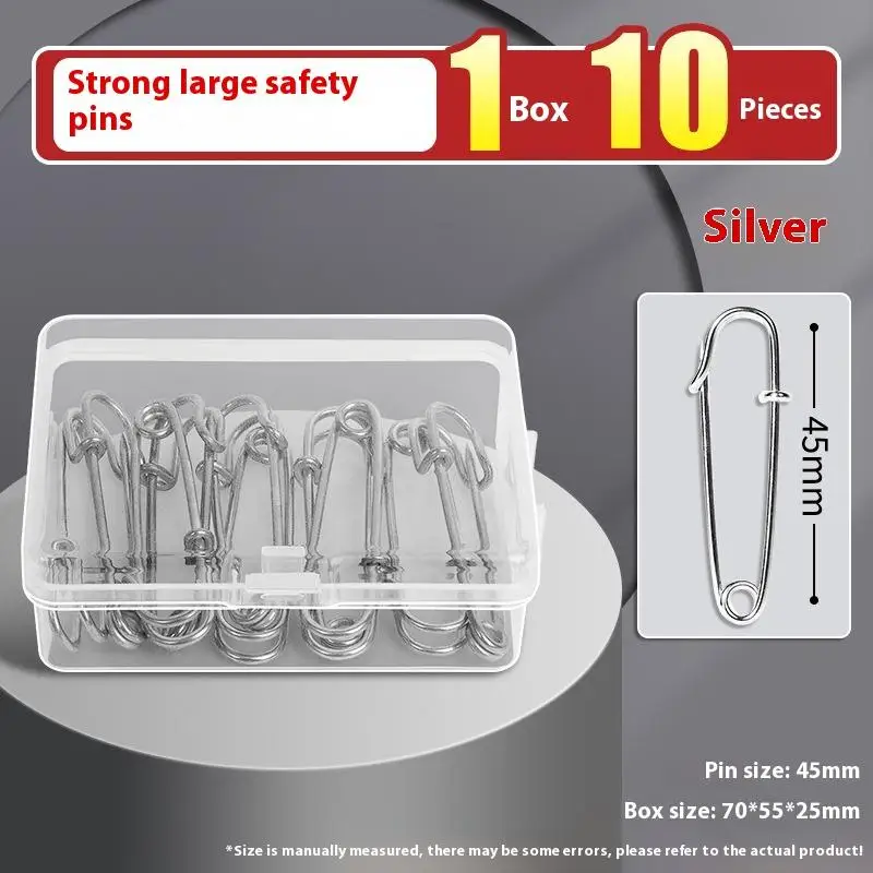 10-300PCS Gebogen Veiligheidsspelden 36MM Quilten Bedruipspelden Gebogen Breien Handgemaakte Naaiaccessoires