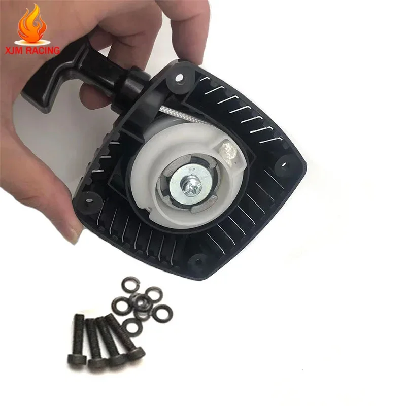 Pull Starter (Metal Claw Centered) Start for 23cc 26cc 29cc 30.5cc Engine Zenoah CY for 1/5 Hpi Baja 5b Rovan LT Losi 5ive-t