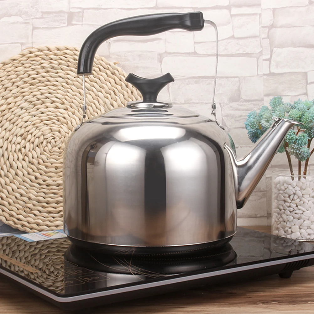 

Thickened Stainless Steel Kettle Large Capacity Water Boiler Teakettle for Home Heating Travel Kitchen Bar Accessories