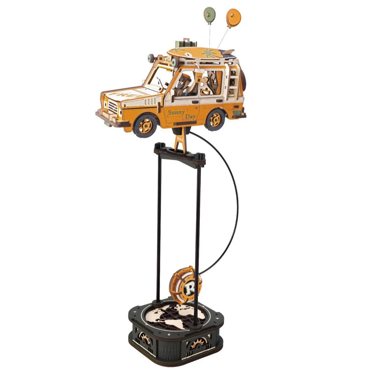 R29 gravity swing DIY handmade building block assembly birthday gift creative gift ornament puzzle model