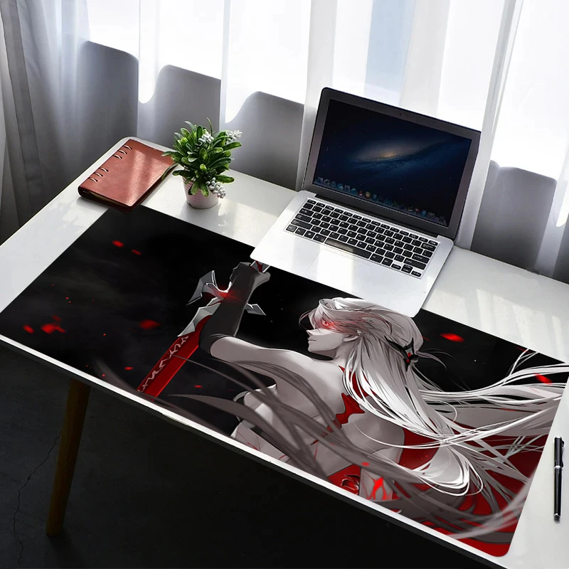 

Mouse Pad Computer Gaming Accessories HD Mousepad H-honkai Star Rail Acheron Rubber Extended Desk Mat Laptop Gamer Keyboard Pad