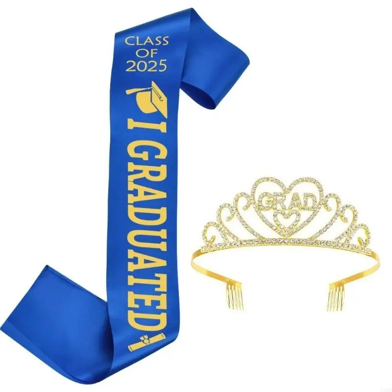 2025Stylish afstuderen Sash Multicolor afstuderen Decoratie Gefeliciteerd SASH