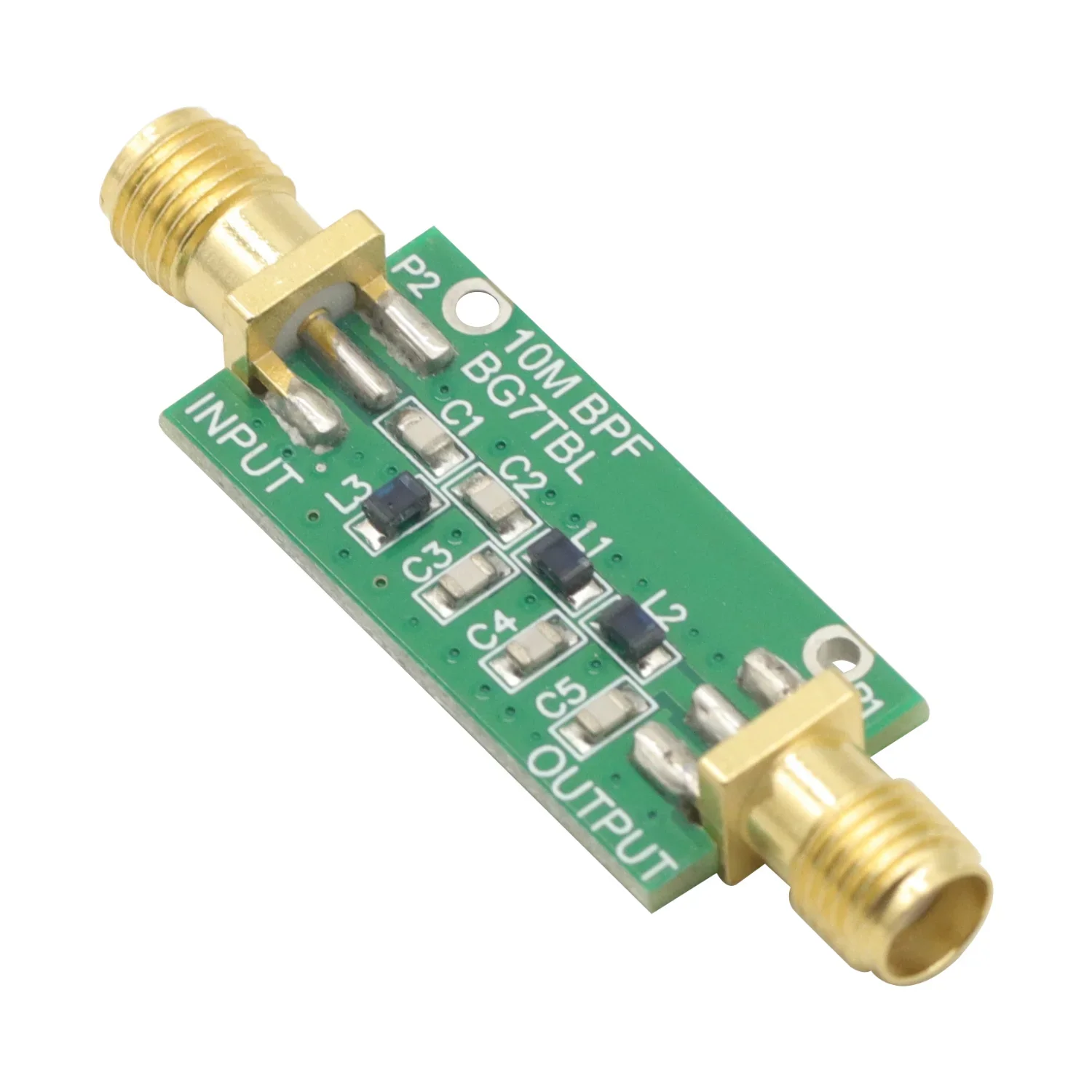 

BPF Bandpass Filter 10M 10MHz BPF Band-pass Filter Low Insertion Loss New