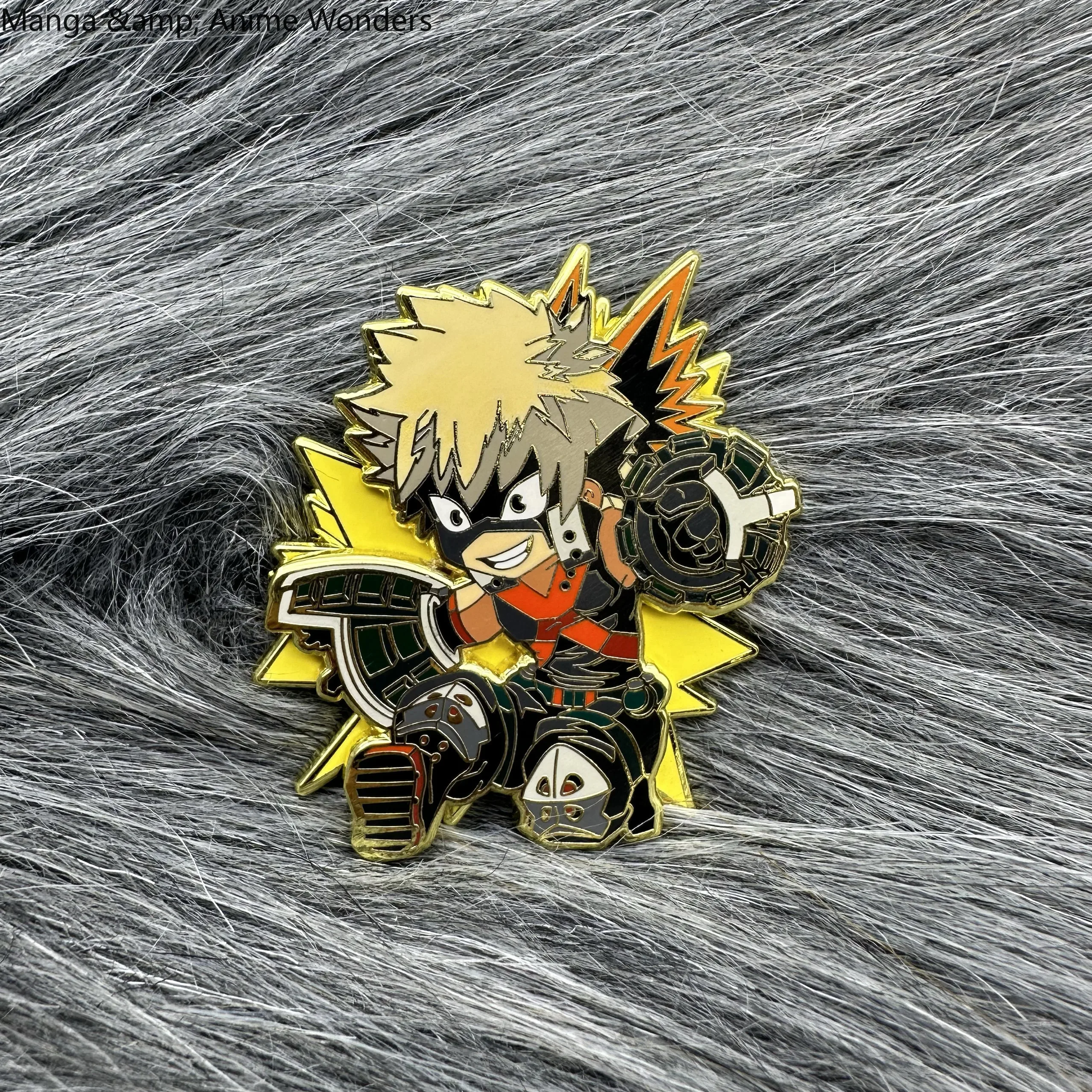 

Новое аниме «Мой герой Академии Бакуго Кацуки», металлическая брошь с героями мультфильмов, значок, кулон, эмблема, очаровательный аксессуар, талисман Ambitus, подарок