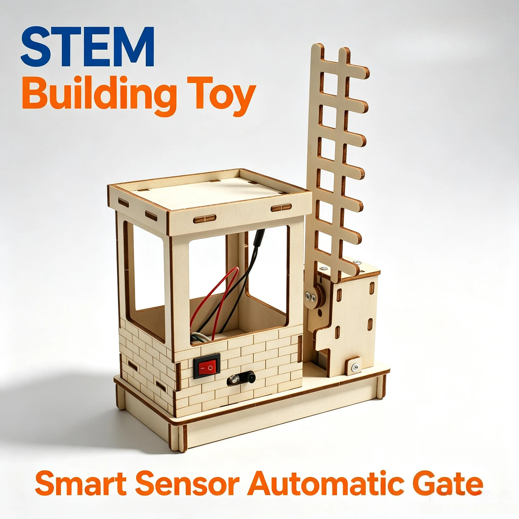 Children's Science and Education Experiment Models, DIY Smart Sensor Door Science and Education Toys and Gifts view 6