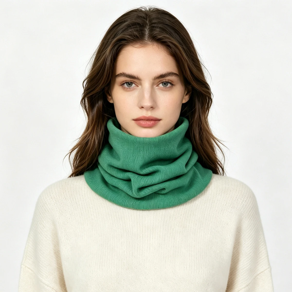 Neck Gaiter Fleece - Winter Warm Neck Gaiter Unisex Scarf