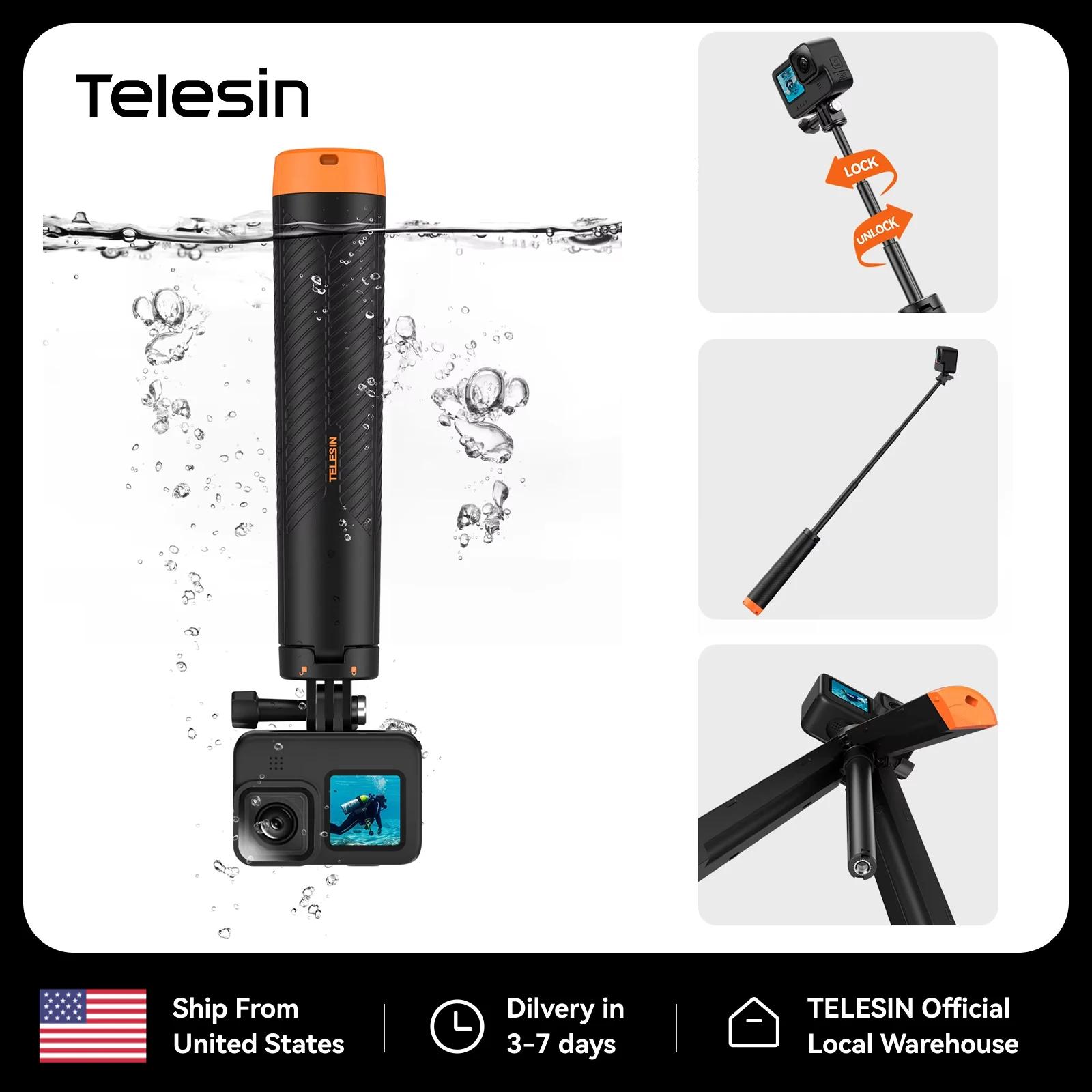 Telesin 4 In 1 Self…