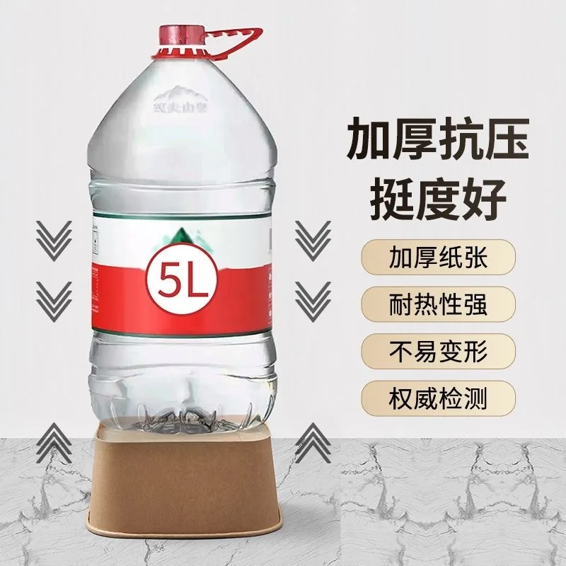 Custom. [58% Repurchase Rate] Rectangular Kraft Paper Bowl Disposable to-Go Box Takeaway Fruit Salad Bowl Fried Rice Braised Lig