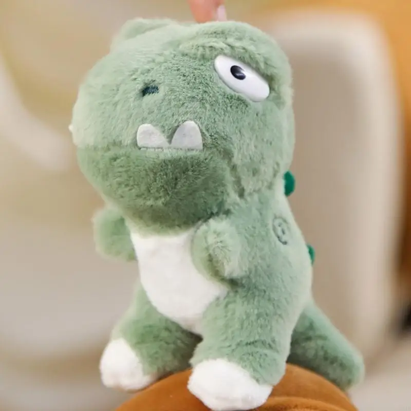 95ae Soundable Dinosaur Dinosaur Keynchain Bag Ornement Femmes Decorations à main