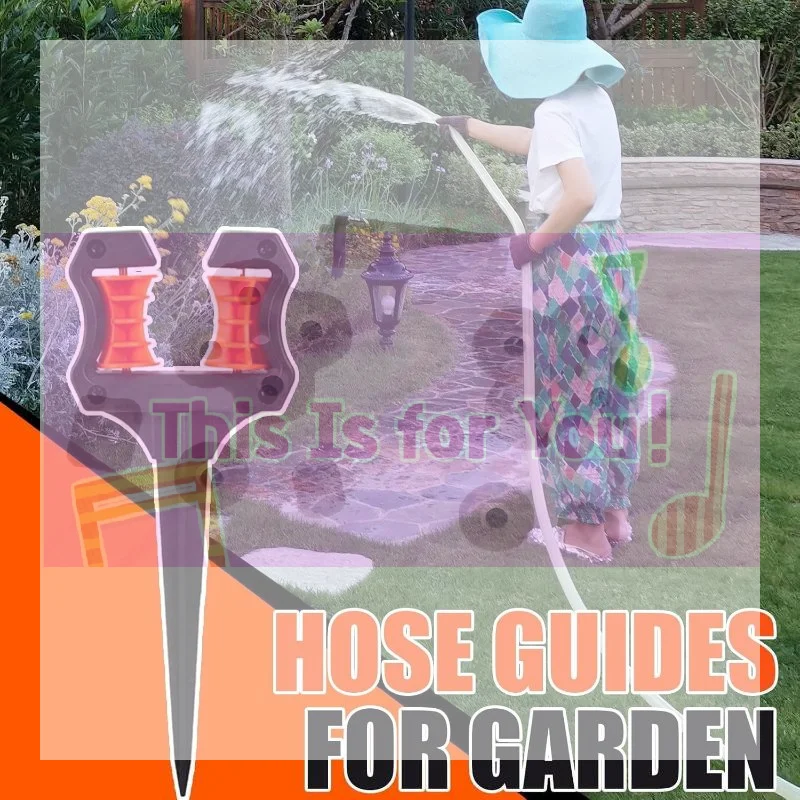 【MA】Garden Hose Guide Spike 10.24in ABS Water Pipe Positioning Holder Roller For Outdoor Garden Lawns Landscape Watering