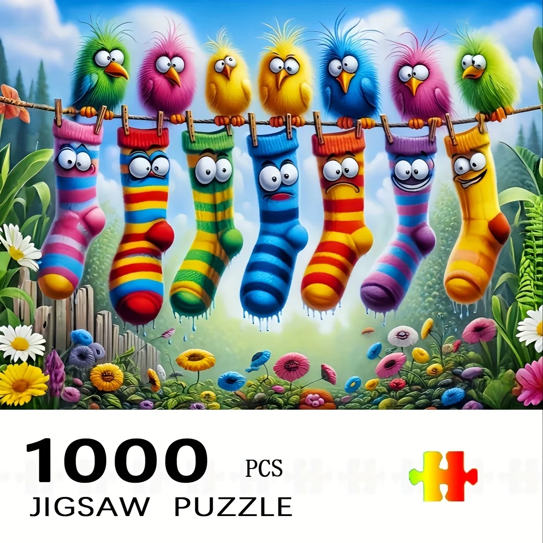 1000Pcs Colorful Ca… - image