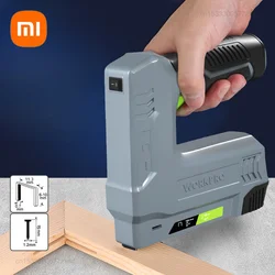 Xiaomi Woodworking Lithium Electric Nail Gun Rechargeable Plug-in Code Nail Gun for Home Book Furniture Construction Power Tools