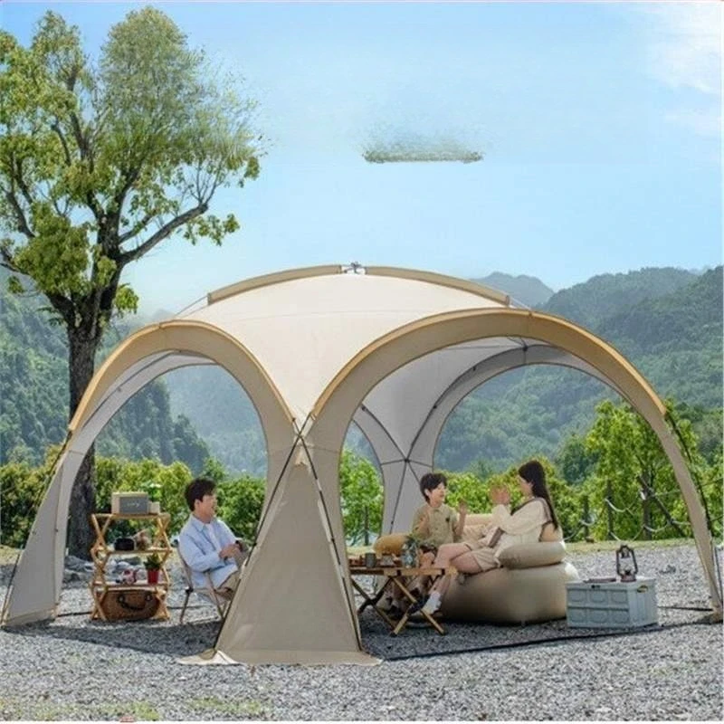 

Dome canopy outdoor 2025 new titanium silver blackout rear tent