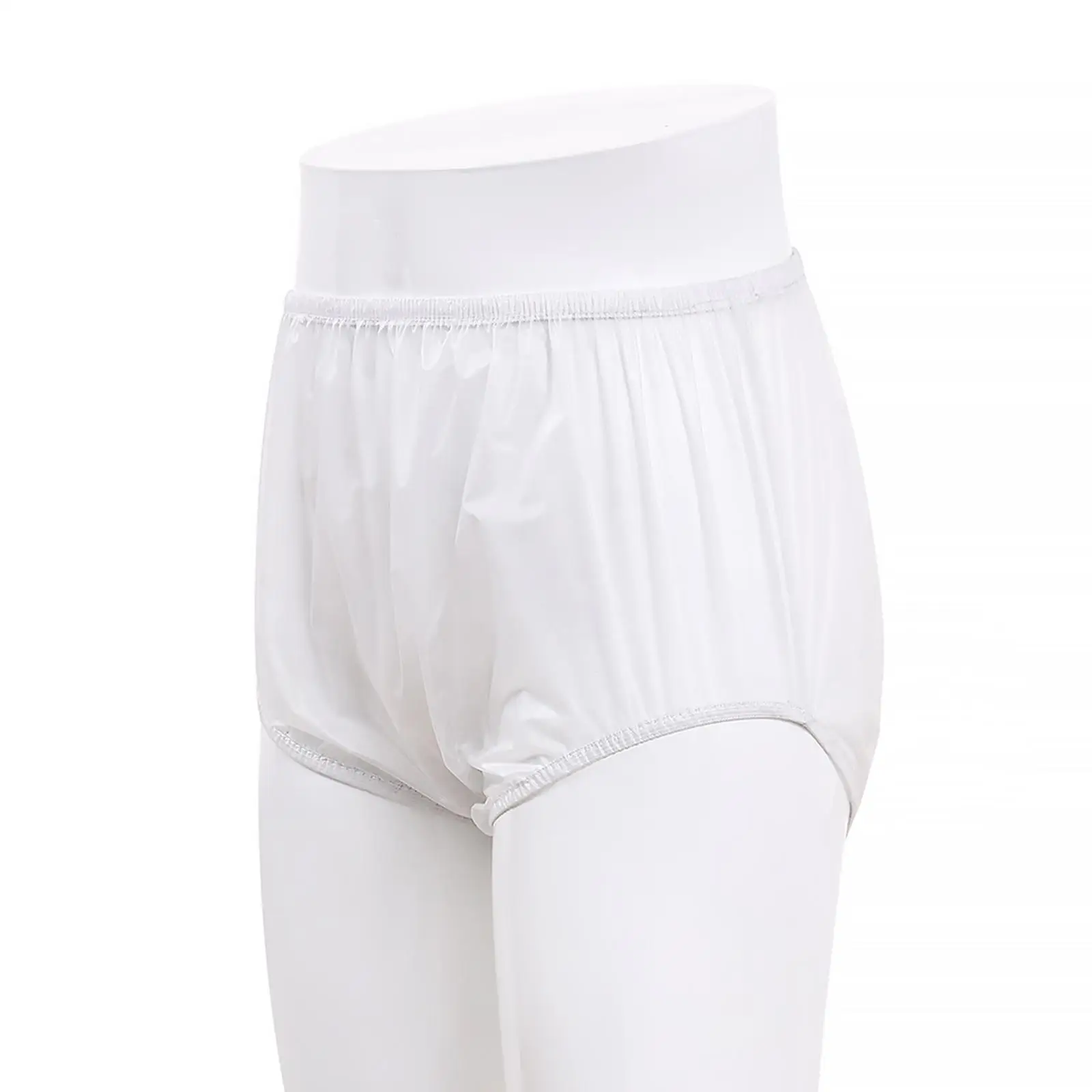 Soft PVC Waterproof Incontinence Pants Leakproof Underwear for Adult Men Women Seniors Washable Reusable