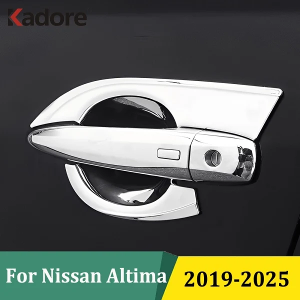

For Nissan Altima 2019 2020 2021 2022 2023 2024 2025 Side Door Handle Bowl Cover Trims Sticker Car Styling Exterior Accessories