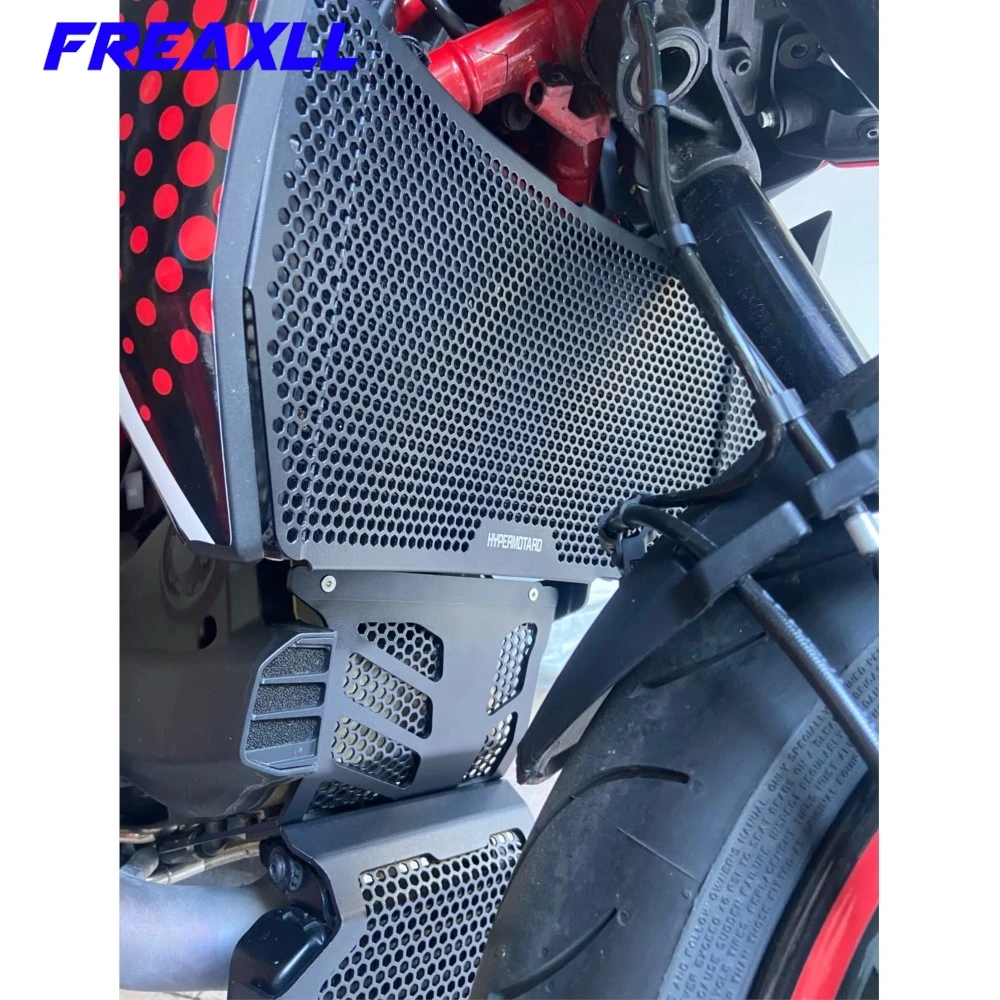 

2025 Radiator Grille Guard Cover Oil Cooler Guard Engine Guard For Ducati Hypermotard 950 SP RVE 2019 2020 2021 2022 2023 2024