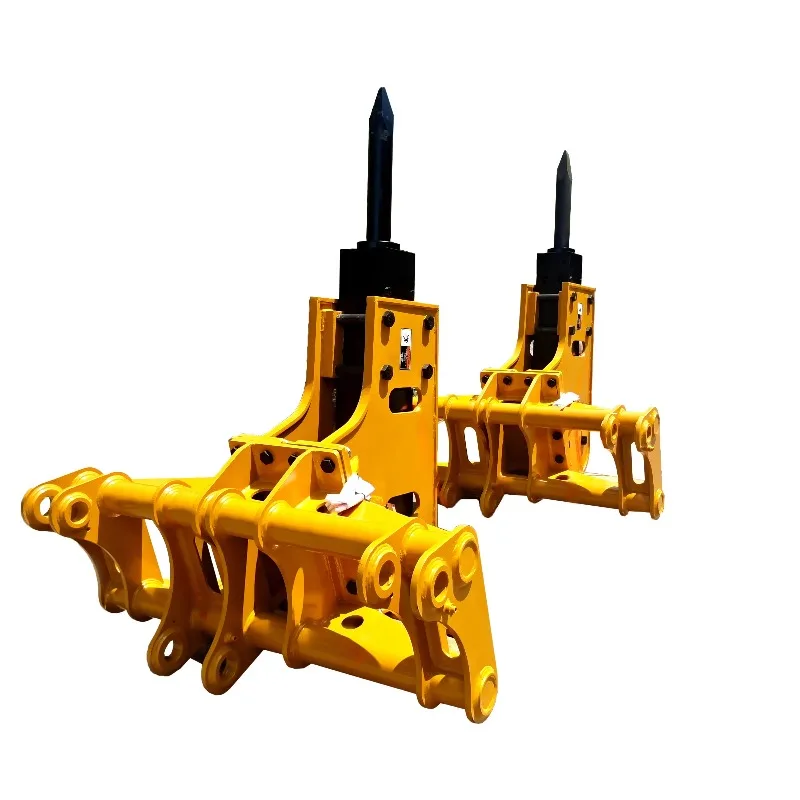【Best-selling】HCN Heavy-Duty Hydraulic Breaker Hammer Model BM16100 Motor Core 4200kg Weight 1 Year Warranty Compatible Skid Ste