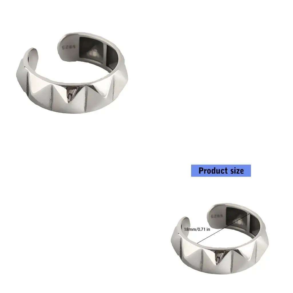  Elegant Diamonds Cut Geometric Rings for Women In Zinc Alloy Sturdy Jewelry