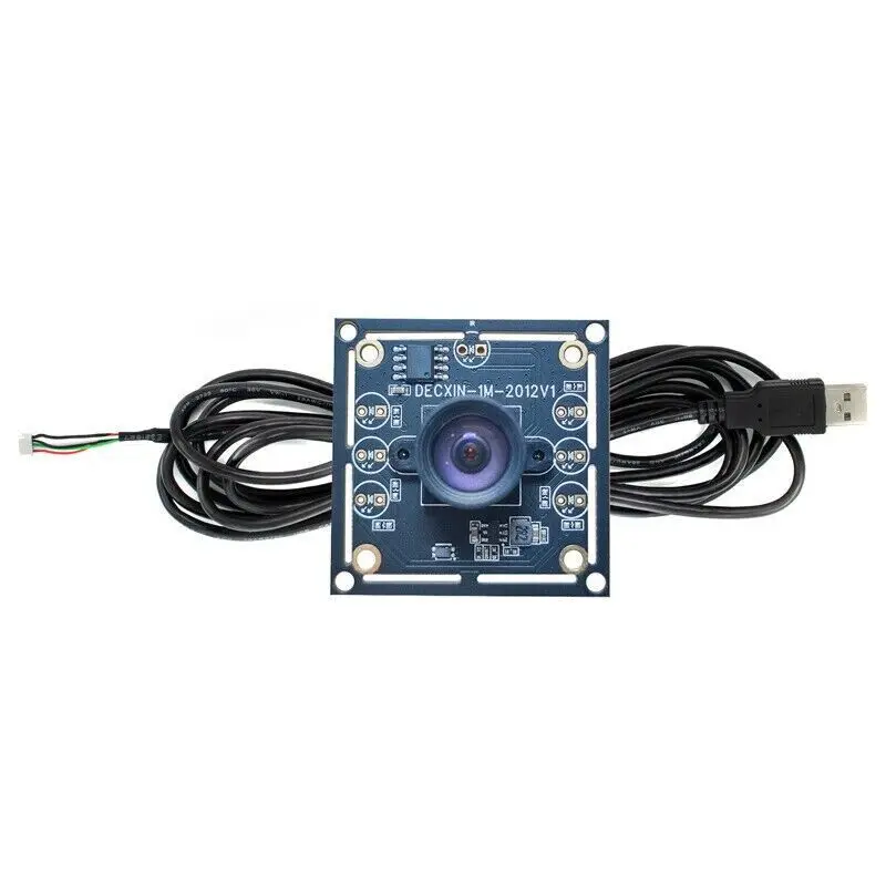 3PCS 100 Degree Camera Module 1MP OV9732 1280x720 USB Free Driver Manual Focus Camera with 2 Meter Cable for WinXP/7/8/10