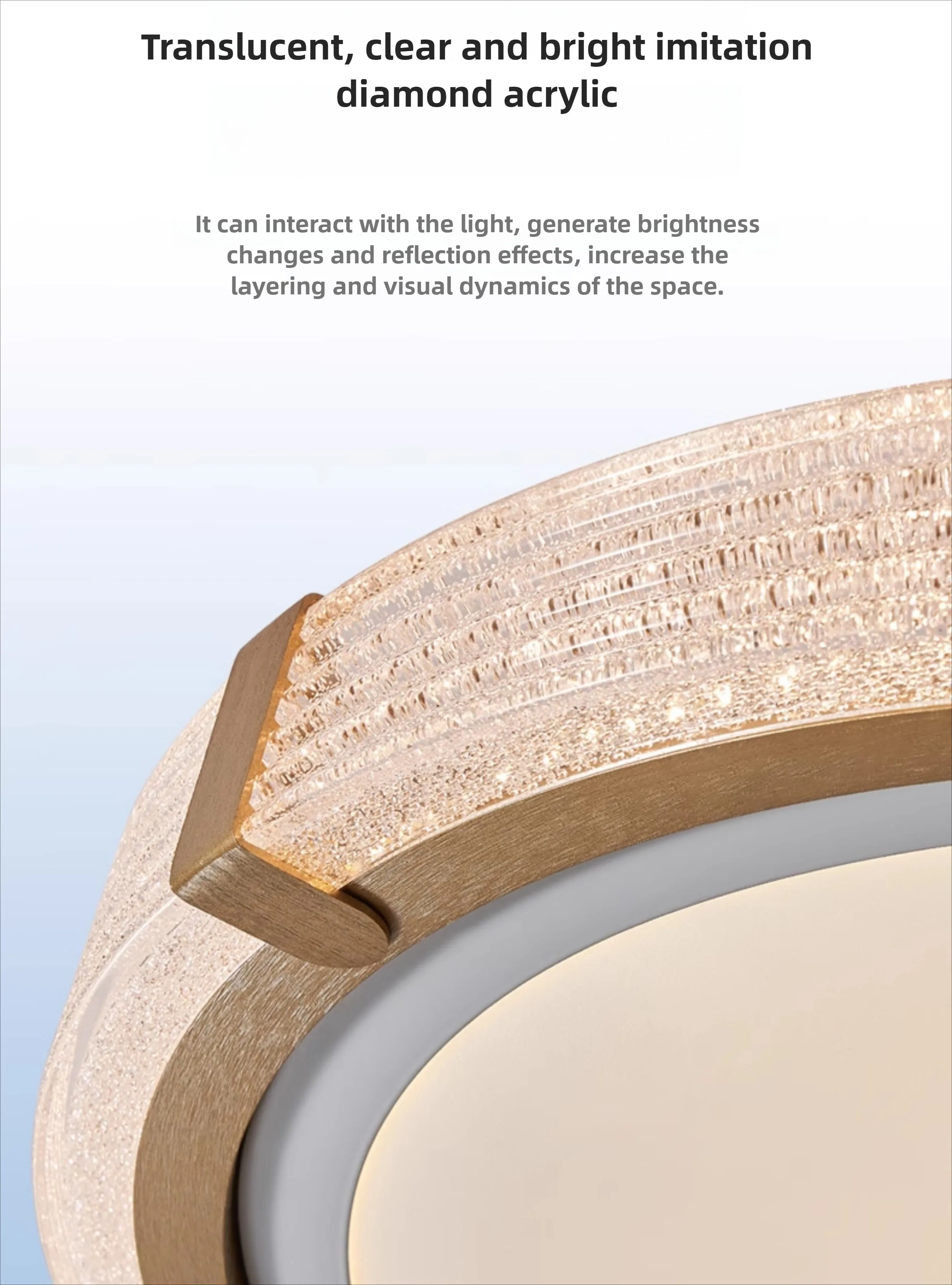 New Smart Led Ceiling Lamp 110-220V Dimmable Modern Led Ceiling Lights With Remote Control For Bedroom Living Room