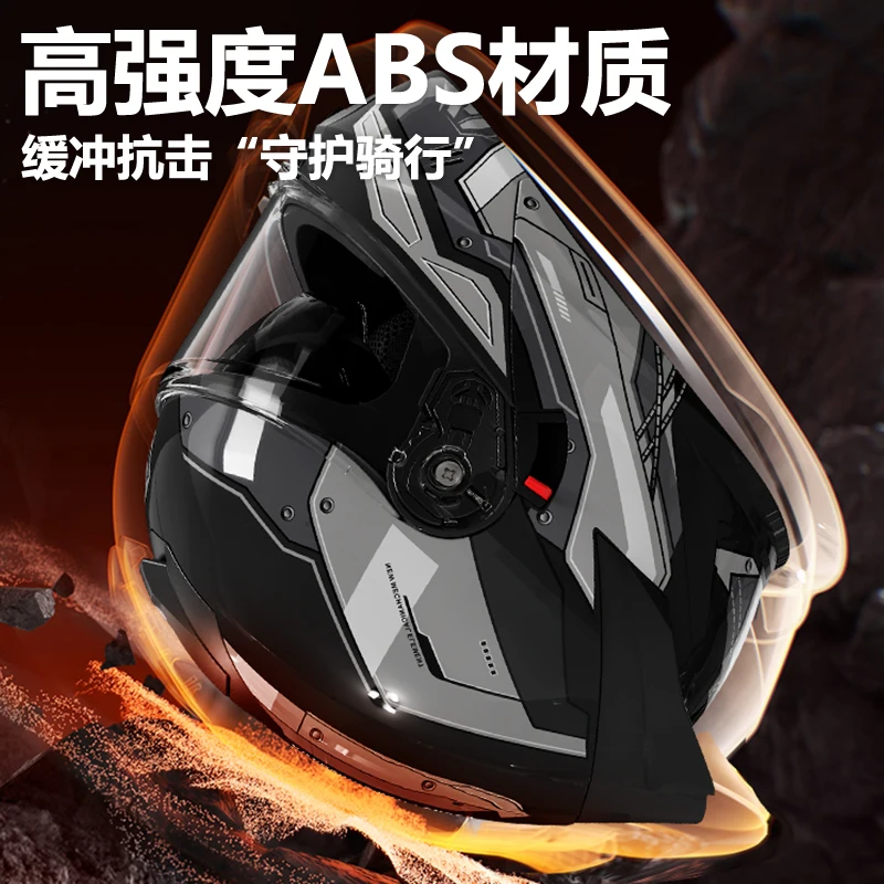 Dot Certified Motorcycle Helmet, Facelift Helmet, All Season Universal Motorcycle Riding