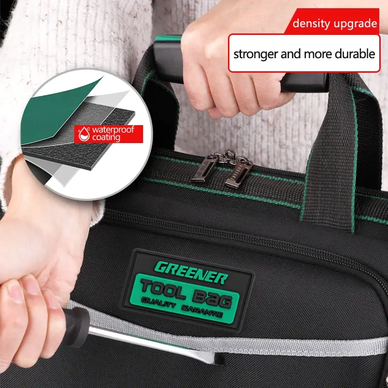 Tool Handbag Multifunctional Portable Toolkit Durable and Durable Electrical Special Canvas Thickened Maintenance Storage Bag - Image 6