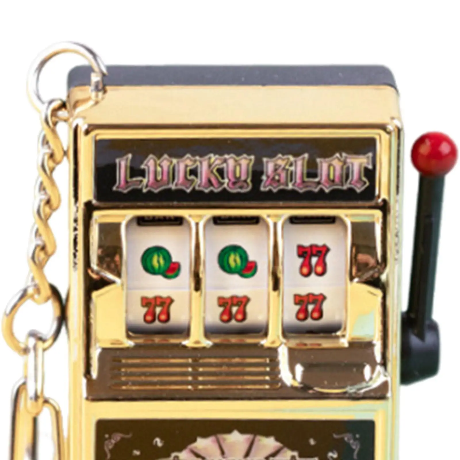 Mini Slot Machine Toy Birthday Gift Fillers Keyring Mini Arcade Game Toy Party Decoration for Women Children Boys Girls Men