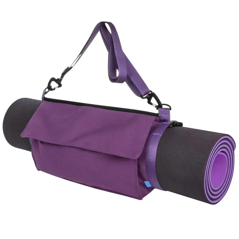 Yoga Mat Bag Carrier Multifunctional Yoga Mat Holder Full-zip Exercise Yoga Mat Carrier Bag Easy Access Zipper Adjustable Strap