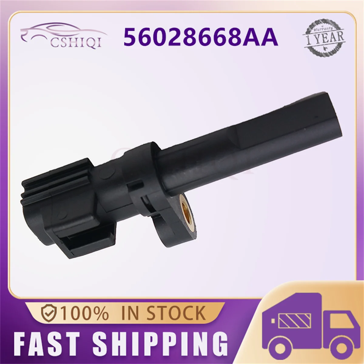 56028668AA Rear Left/Right ABS Wheel Speed Sensor 56028 668AA 56028668AB For Dodge Ram 1500 2007-2012 Durango 2004-2006