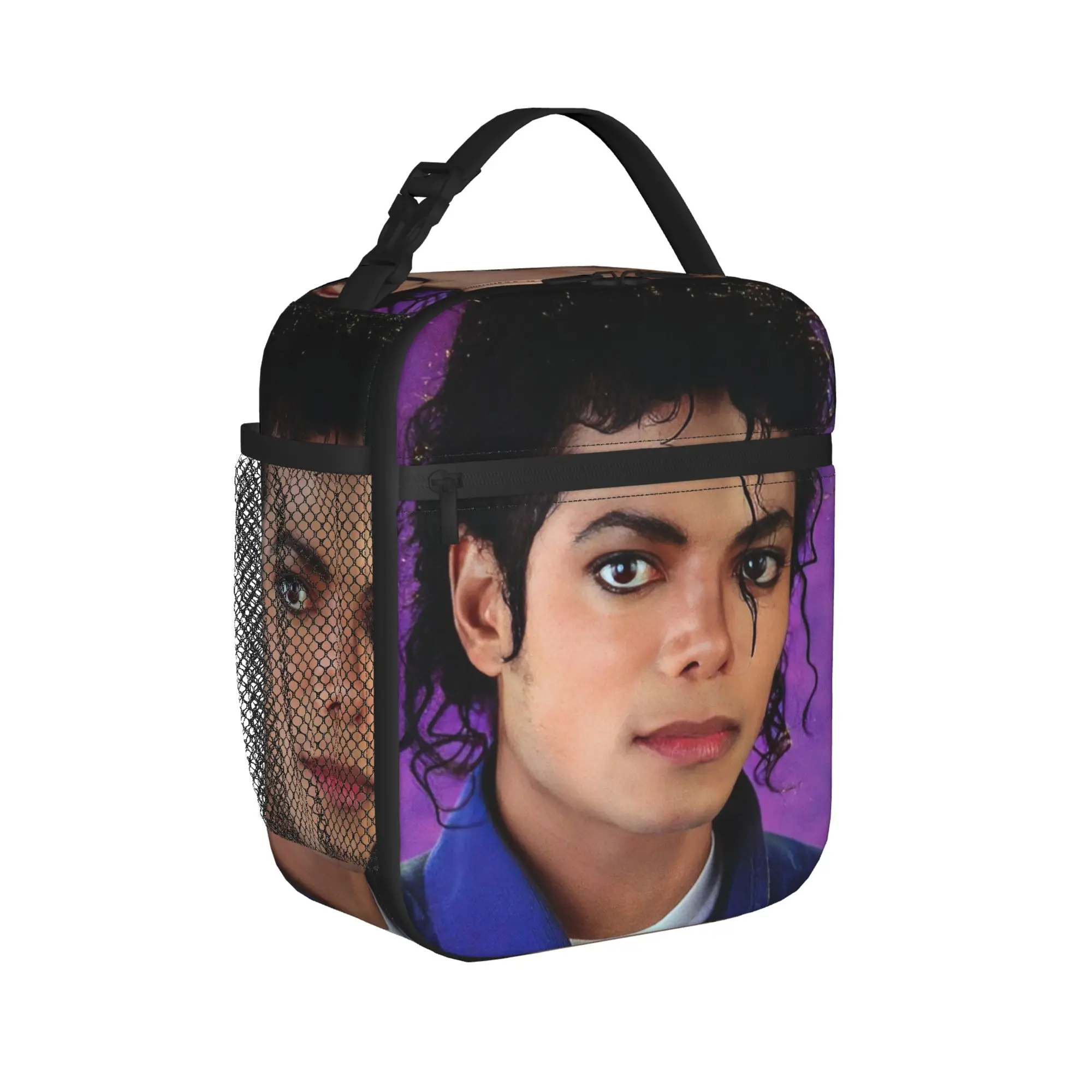 Michaels Jacksons Thermal Insulated Lunch Bag for School  Portable Food Container Bags Thermal Cooler Lunch Boxes