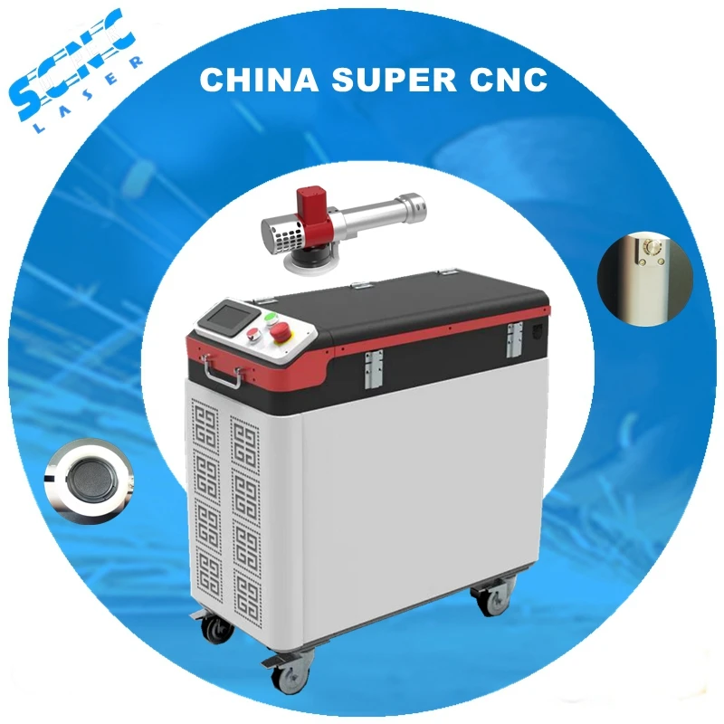 

Best Selling 2024 100w 200w 300w Pulse Handheld Dual Axis Pulse Laser Cleaning Machine