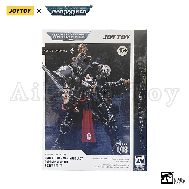 JOYTOY 1/18 Actionfigur 40K Paragon Warsuit Schwester Aedita Anime Collection Modellspielzeug