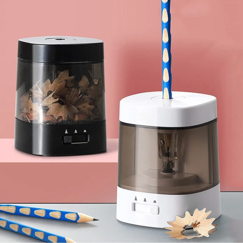 Automatic Pencil Sharpener Electric Touch Switch Pencil Sharpener Stationery Office School Artists Kids Colored Pencils Supplies