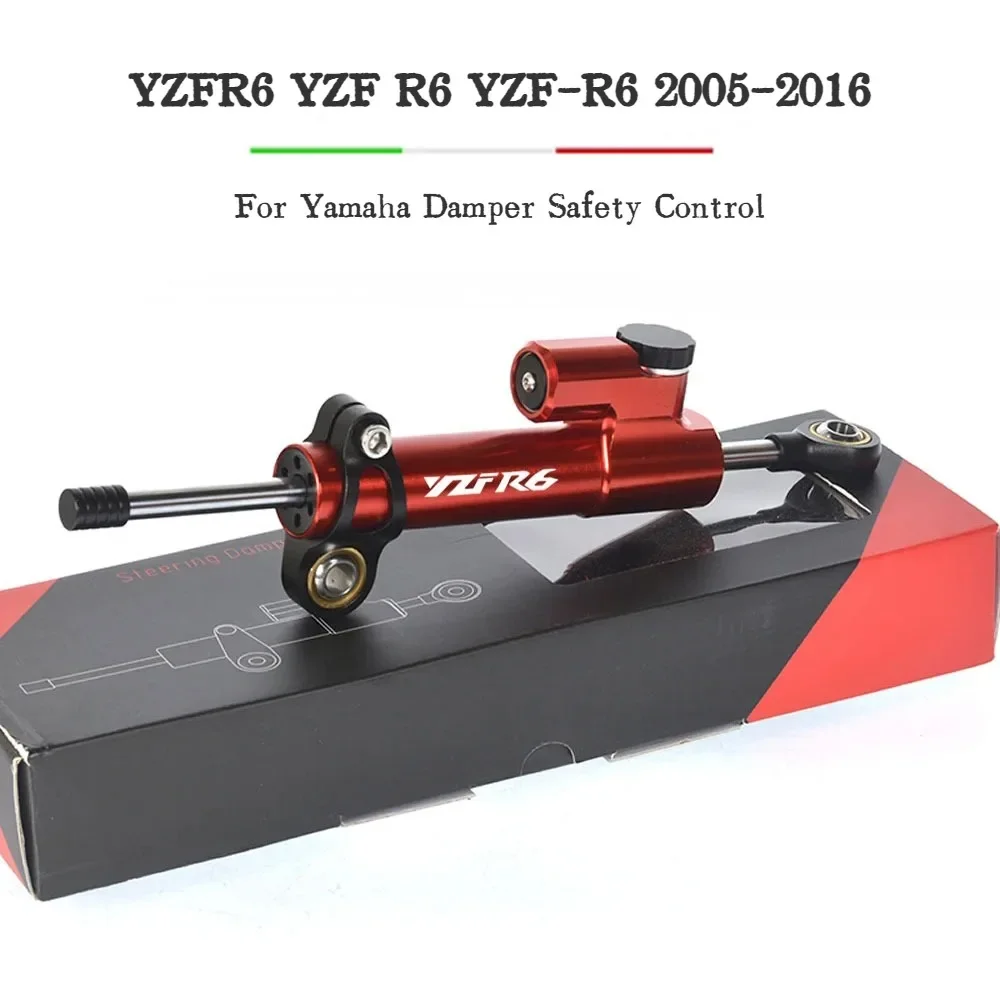 Stabiliseer Demper Veiligheidscontrole Yzfr6 Yzf R6 YZF-R6 2005-2016 Voor Yamaha Motorfiets Verstelbare Stuurbeugel Montagekit