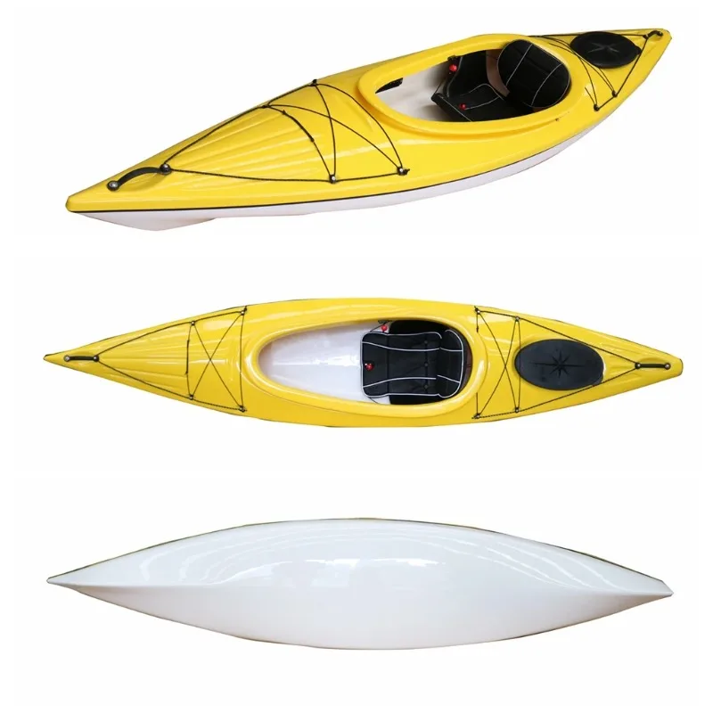 Professional Manufacturer Single Person Sit in Touring Kayak Sea Ocean Kayak
