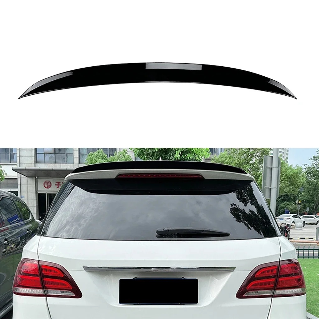 Rear Roof Spoiler Wing For Mercedes Benz ML-class GLE-class W166 AMG 2012-2018 Car Rear Roof Trunk Spoiler Lip Trim