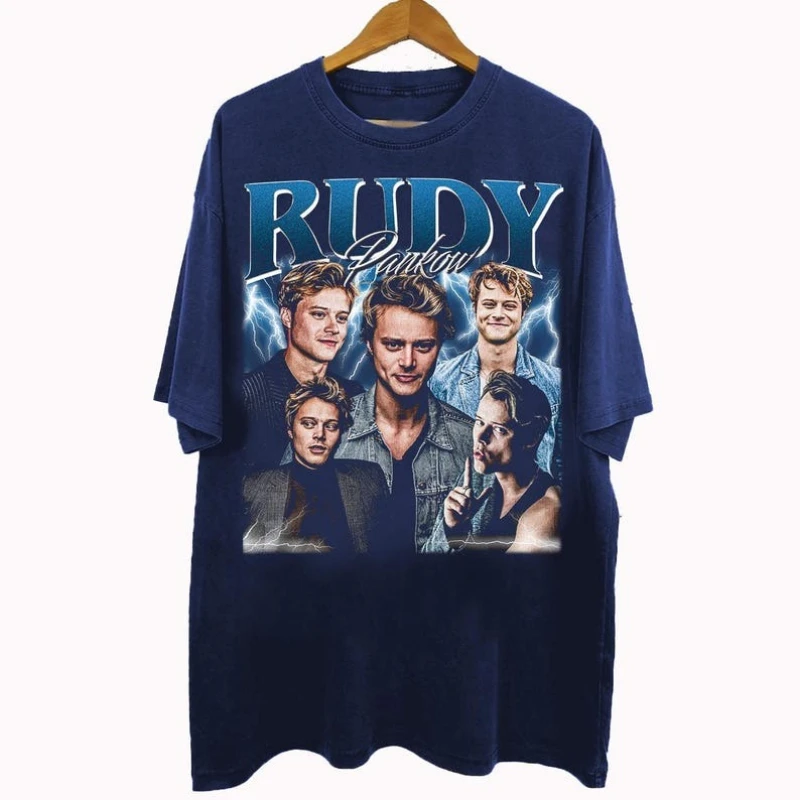 Vintage 90s Bootleg Style Rudy Pankow Outer Banks Gifts for Man and Women Unisex Fashion Casual Printed T-Shirt Tops Streetwear