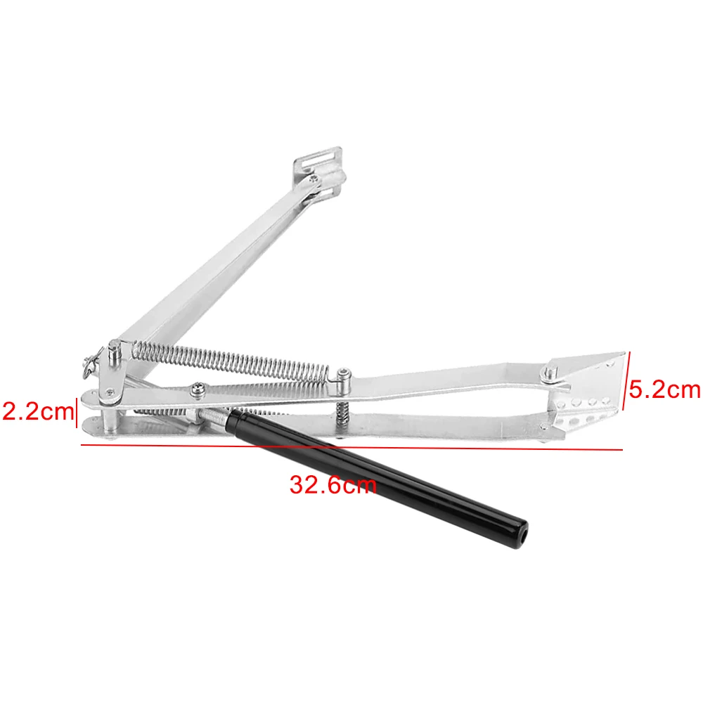 Automatic Solar Heat Sensitive Ventilation Of Greenhouse Vent Window Opener Double Spring Garden Tool Aluminum