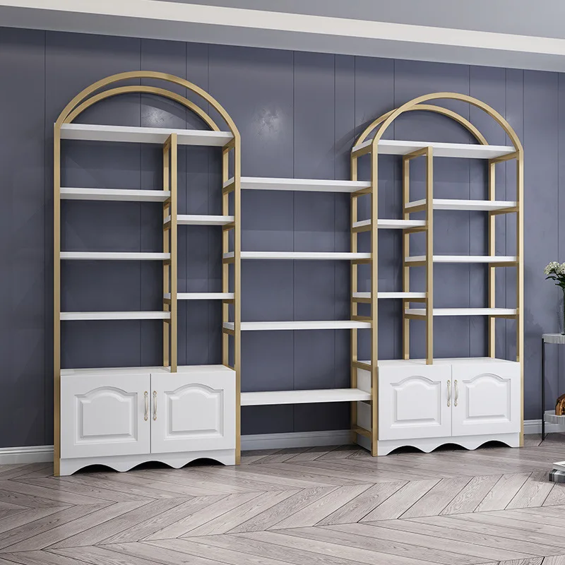 

Cosmetics Display Products Showcase Display Nail Art Salon Display Rack Goods Storage